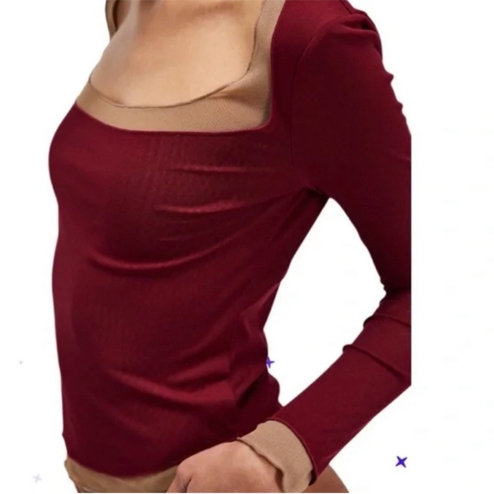 7085. Free People Double Take Long Sleeve - Picture 3 of 3